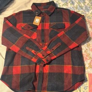 Dark seas flannel. NWT.